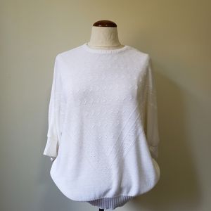 Vintage Short Sleeve Sweater Top